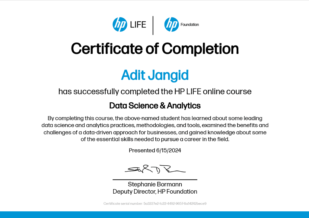 Data Science & Analytics